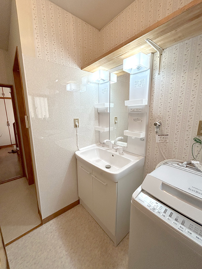 豊橋市 K様邸-洗面リフォーム施工後01