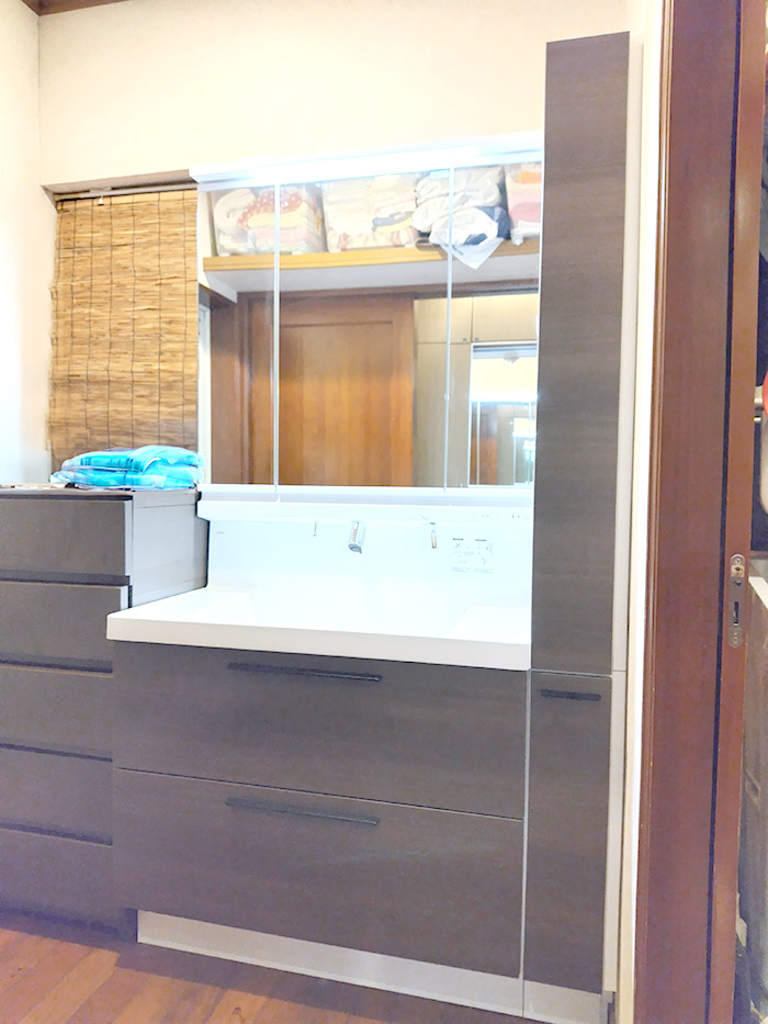 豊橋市 I様邸-洗面リフォーム施工後02