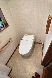 豊橋市 S様邸-トイレリフォーム施工前01