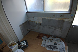 豊橋市 S様邸-キッチンリフォーム施工中05