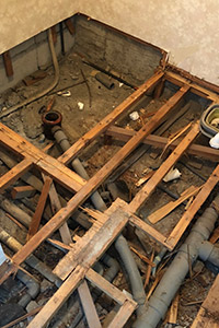 豊中市 I様邸-洗面リフォーム, 内装リフォーム施工中06