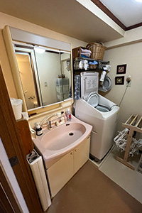 豊中市 T様邸-洗面リフォーム施工前02