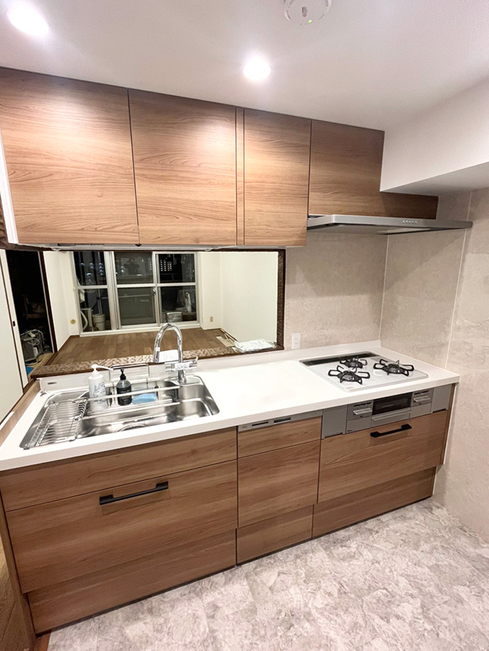 豊中市 S様邸-キッチンリフォーム施工後01