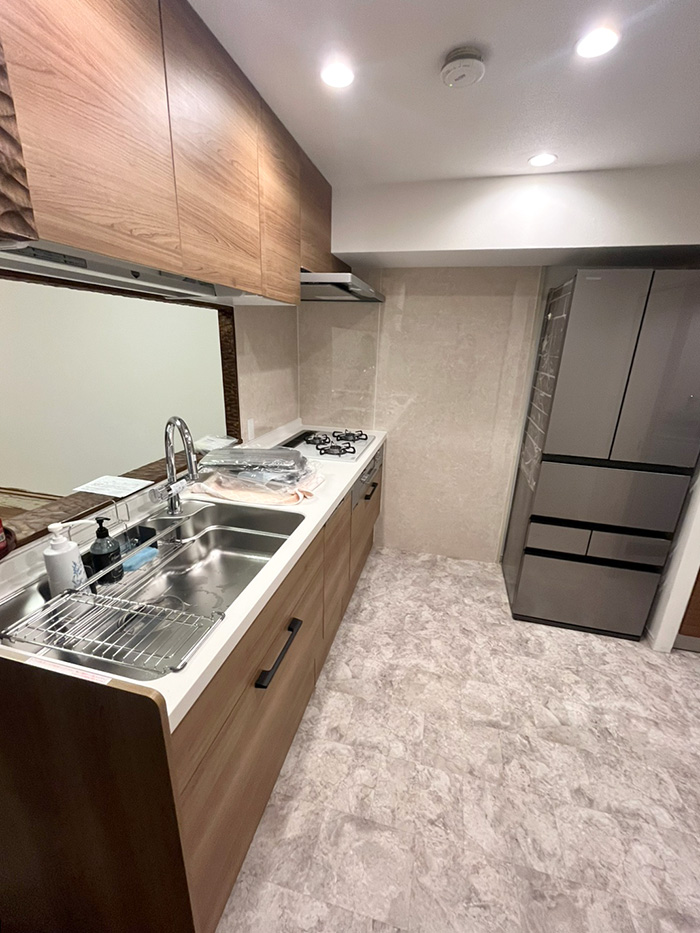 豊中市 S様邸-キッチンリフォーム施工後02