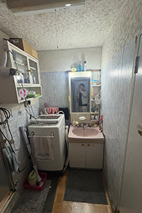 豊中市 F様邸-洗面リフォーム, 内装リフォーム施工前03