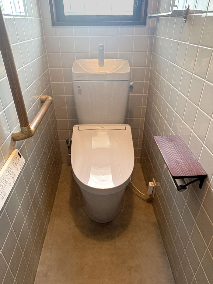 豊中市 N様邸-トイレリフォーム, 内装リフォーム施工後01