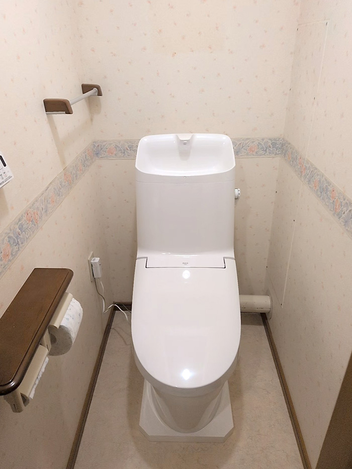 豊中市 H様邸-トイレリフォーム施工後01