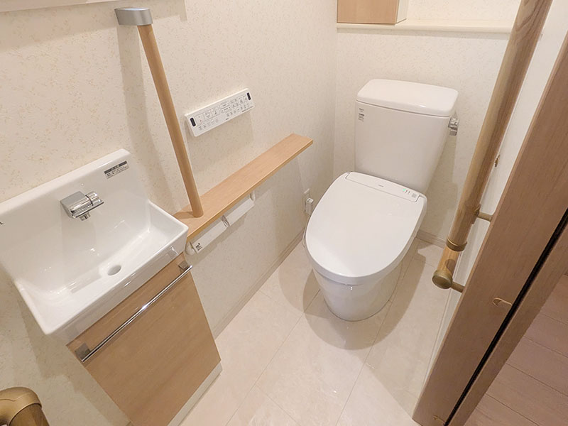 豊中市 Y様邸-トイレリフォーム, 内装リフォーム施工後01