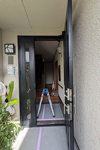 豊中市 H様邸-玄関ドアリフォーム, 小工事リフォーム施工前01