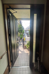 豊中市 H様邸-玄関ドアリフォーム, 小工事リフォーム施工前03