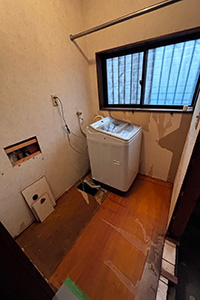豊田市 Y様邸-洗面リフォーム施工中03