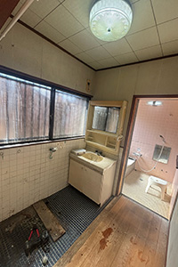 豊田市 A様邸-バスルームリフォーム, 洗面リフォーム施工前06
