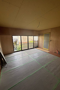 豊田市 A様邸-キッチンリフォーム, 内装リフォーム施工中04