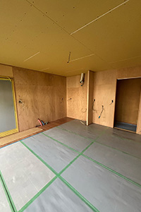 豊田市 A様邸-キッチンリフォーム, 内装リフォーム施工中08