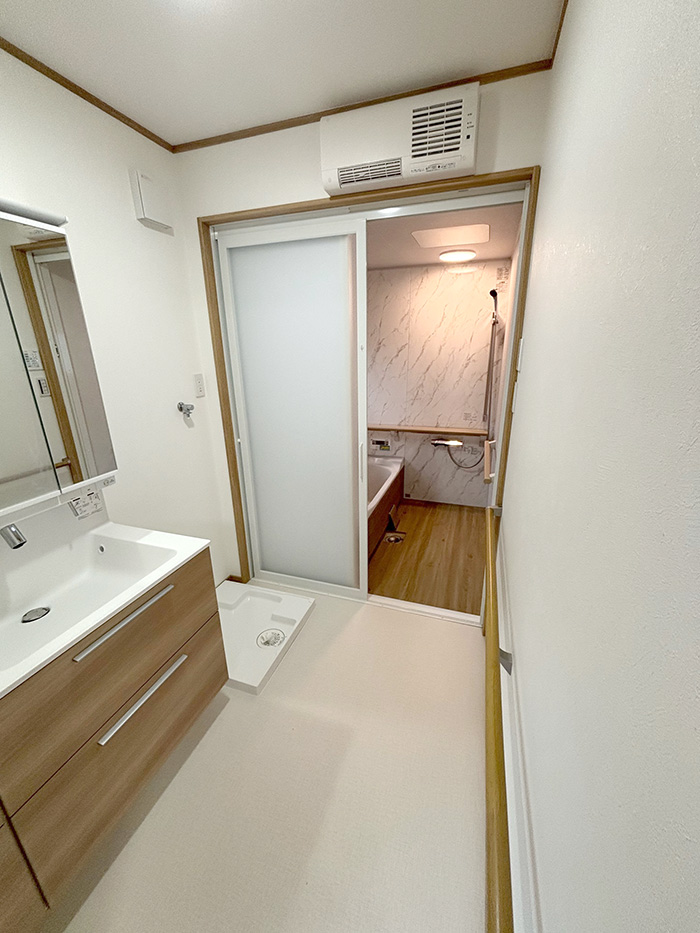 豊田市 A様邸-バスルームリフォーム, 洗面リフォーム施工後09