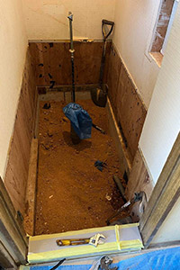 豊田市 A様邸-トイレリフォーム施工中02