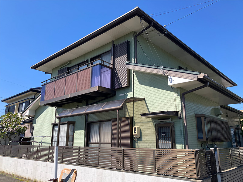 津市 T様邸-外壁工事その他リフォーム施工後01