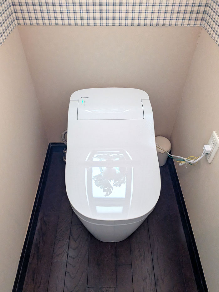 津市 N様邸-トイレリフォーム施工後01