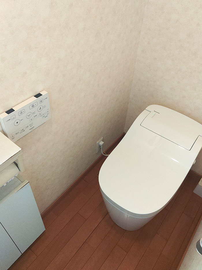 宇都宮市 M様邸-トイレリフォーム施工後01