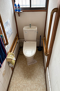 和歌山市 W様邸-トイレリフォーム施工前01