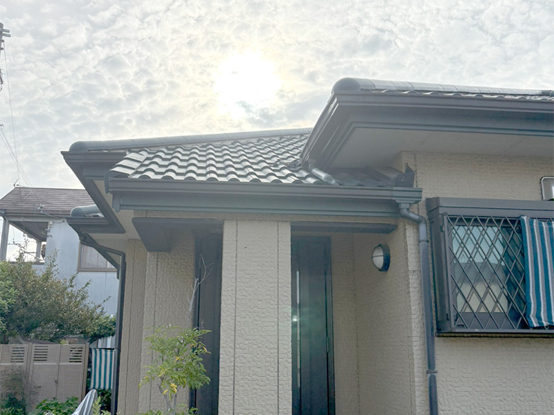 和歌山市 H様邸-外壁・屋根リフォーム施工後03