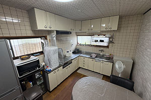 和歌山市 U様邸-キッチンリフォーム施工前01