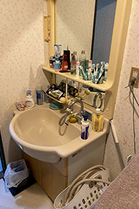 北九州市門司区 H様邸-洗面リフォーム施工前01