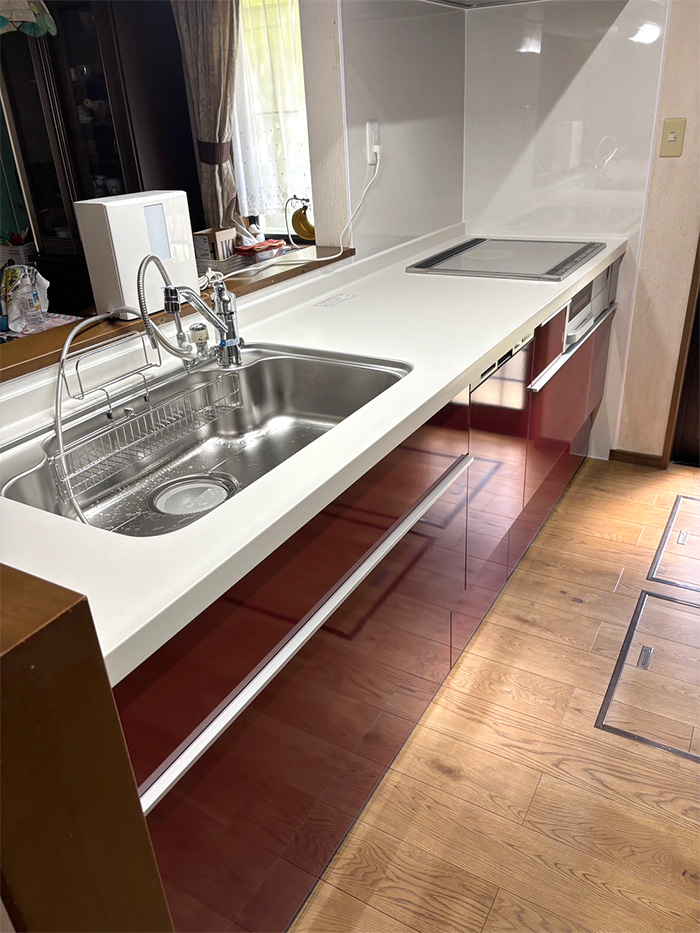 北九州市若松区 M様邸-キッチンリフォーム施工後01