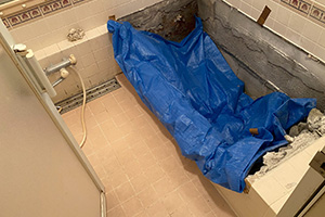 北九州市八幡東区 H様邸-バスルームリフォーム施工前01