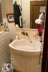 北九州市八幡東区 H様邸-洗面リフォーム施工前02