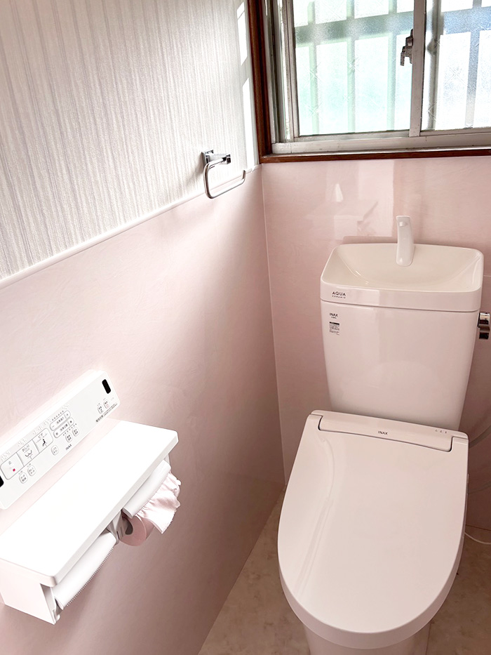 中間市 M様邸-トイレリフォーム施工後01