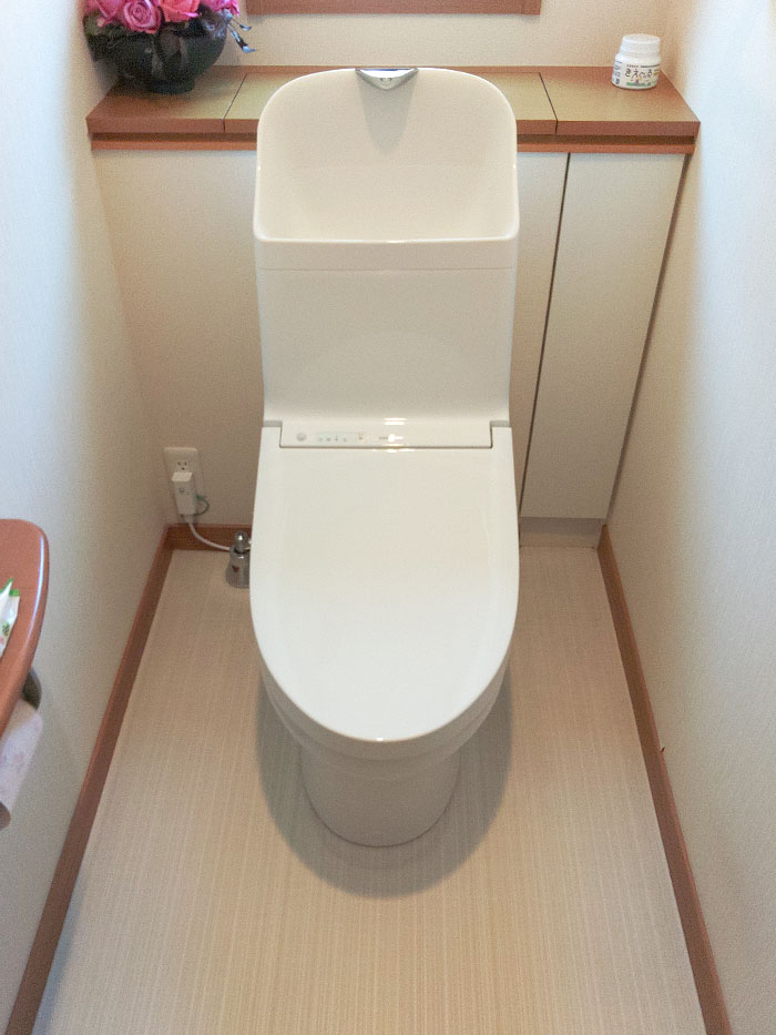 北九州市八幡西区 S様邸-トイレリフォーム施工後01