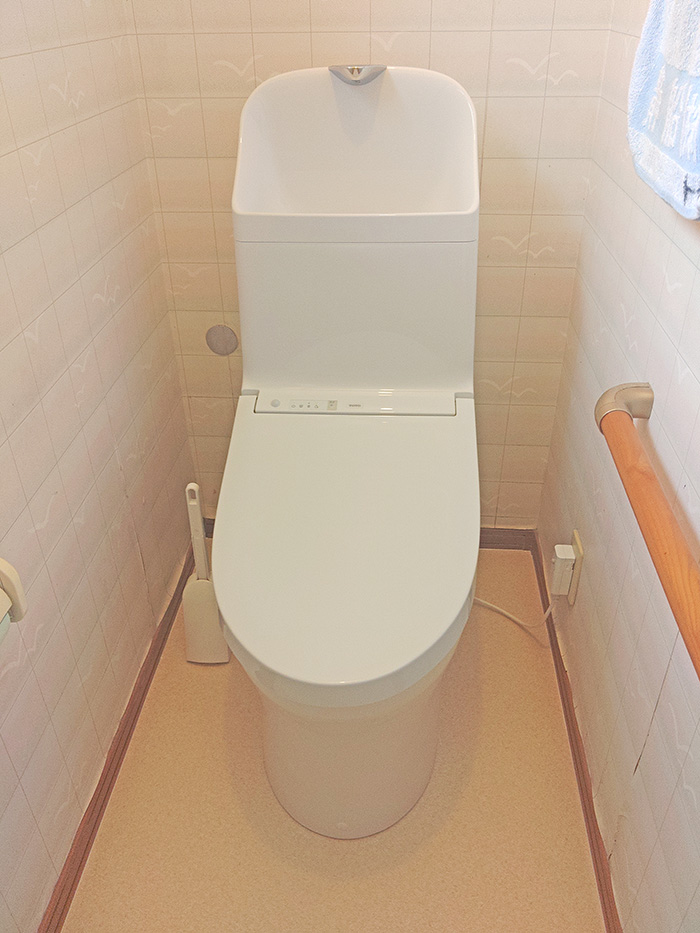 焼津市 H様邸-トイレリフォーム施工後01
