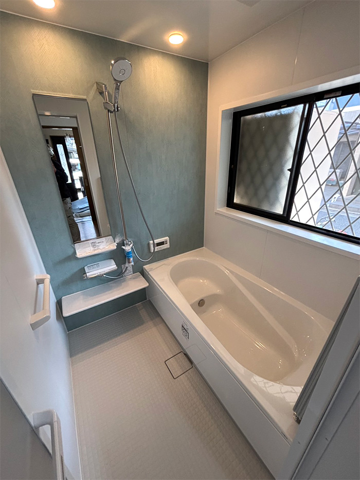 八尾市 S様邸-バスルームリフォーム施工後02