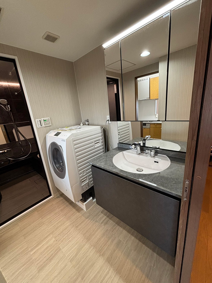 大阪市平野区 T様邸-洗面リフォーム施工後02