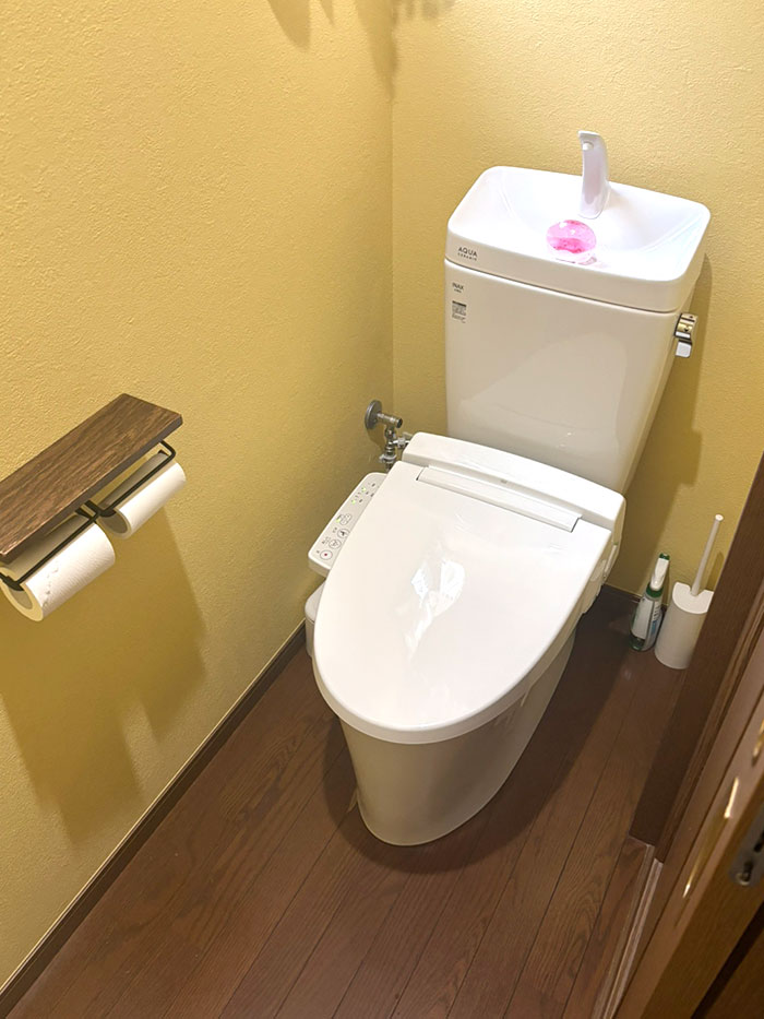 大阪市生野区 A様邸-トイレリフォーム施工後01