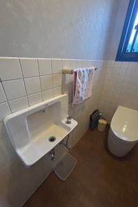 八尾市 T様邸-トイレリフォーム施工前01
