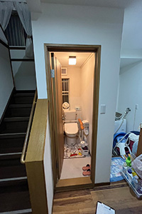 八尾市 O様邸-トイレリフォーム施工前01
