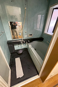 八尾市 T様邸-バスルームリフォーム施工前03