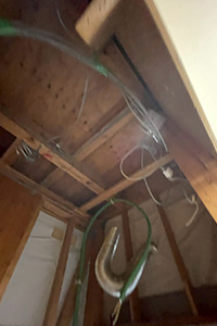 八尾市 T様邸-バスルームリフォーム施工中02