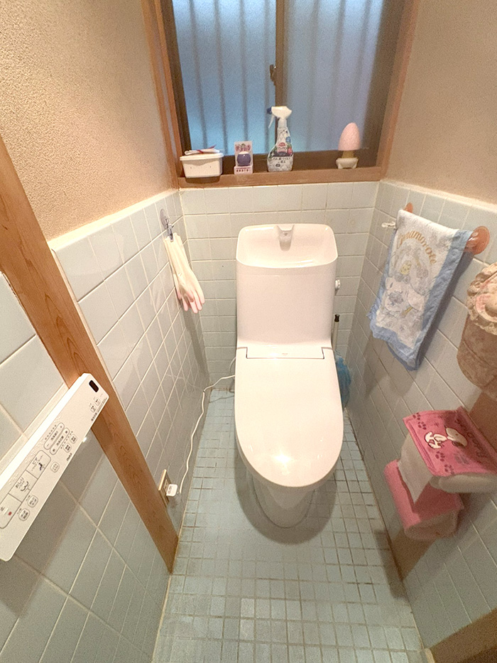 八尾市 T様邸-トイレリフォーム施工後01
