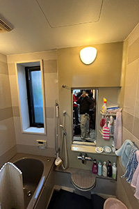 八尾市 N様邸-バスルームリフォーム施工前02