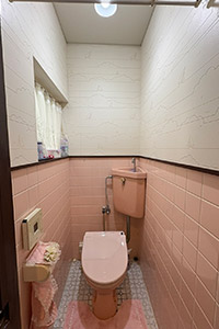 柏原市 N様邸-トイレリフォーム施工前01