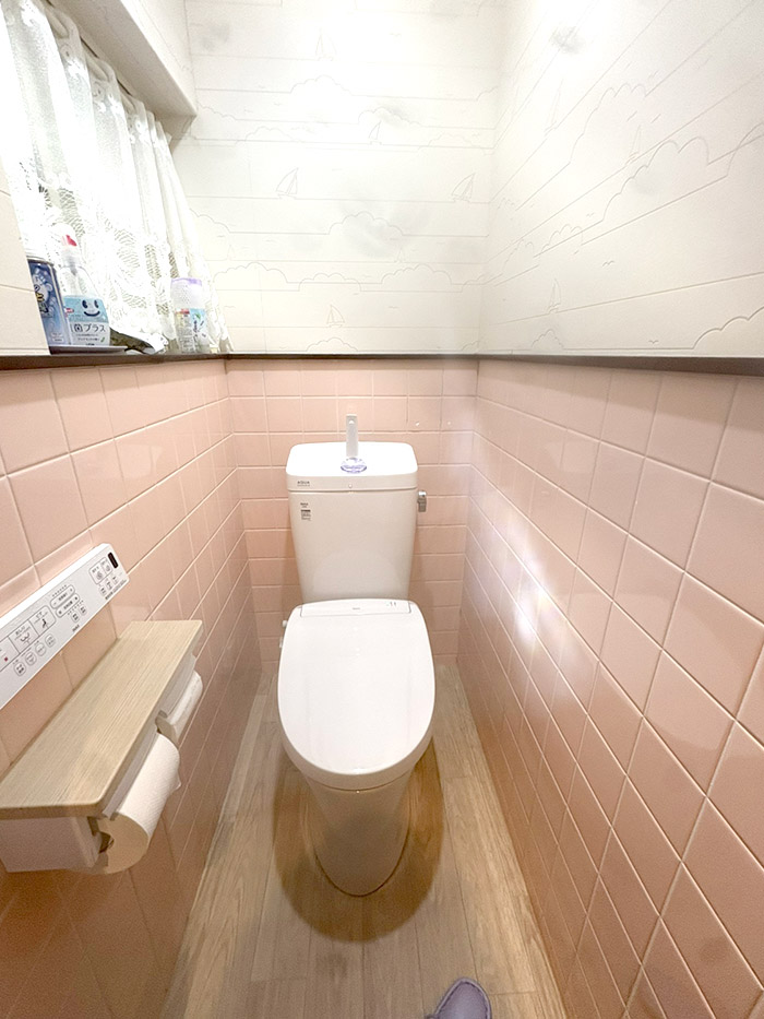 柏原市 N様邸-トイレリフォーム施工後01