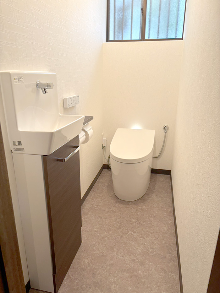 八尾市 Y様邸-トイレリフォーム施工後01