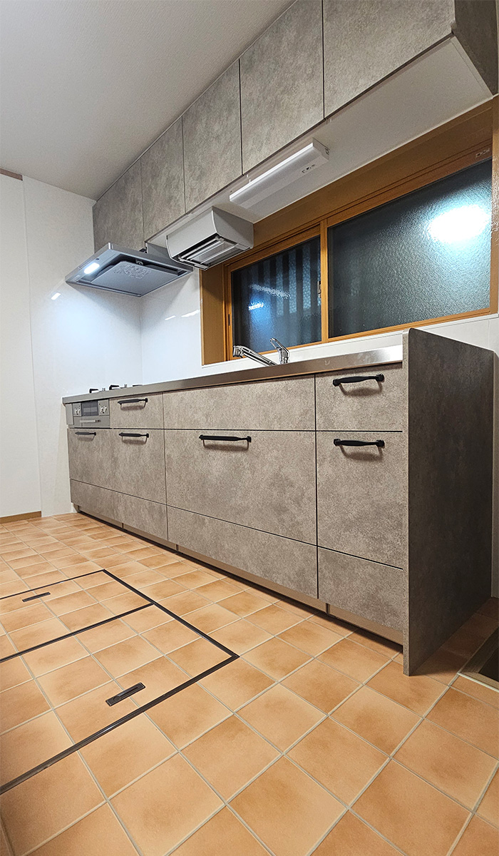 四日市市 S様邸-キッチンリフォーム施工後01