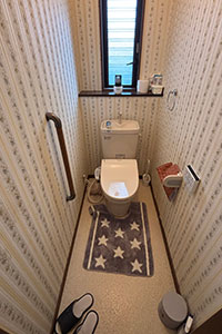 亀山市 M様邸-トイレリフォーム施工前01