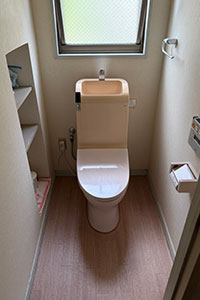 四日市市 N様邸-トイレリフォーム施工前01