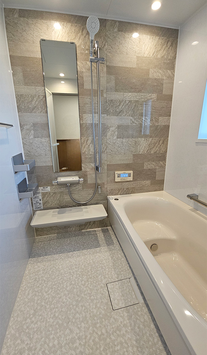 三重郡菰野町 K様邸-バスルームリフォーム施工後02