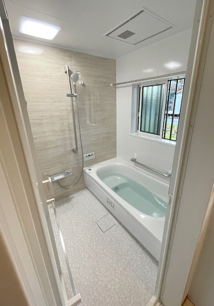 三重郡川越町 M様邸-バスルームリフォーム施工後01